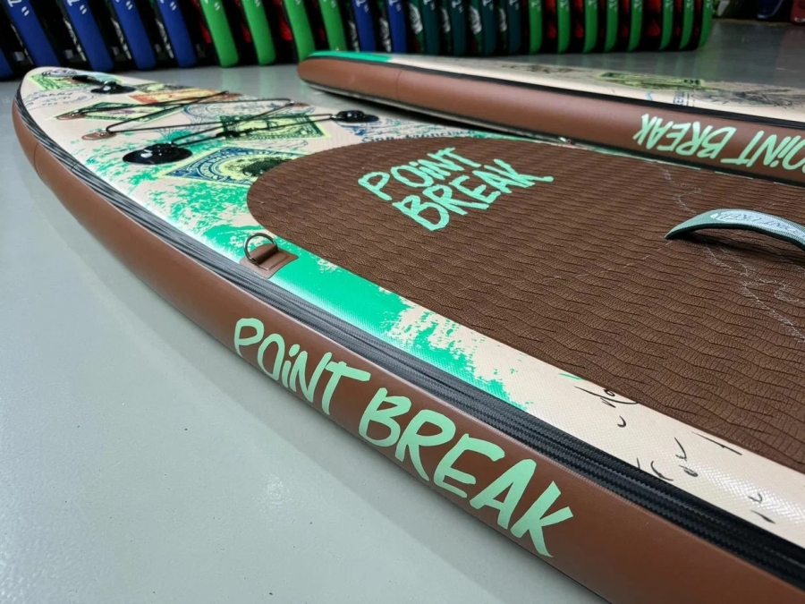 SUP ДОСКА POINT BREAK 12.6 КРОКОДИЛ CRAFT