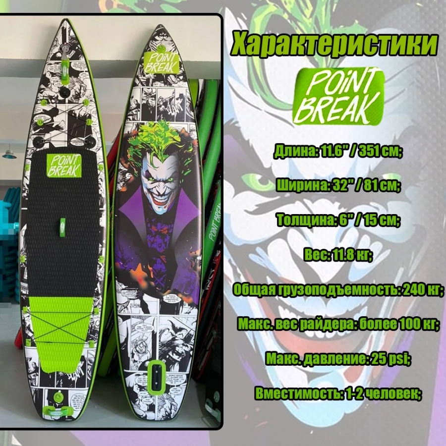 SUP Board Point Break 11.6 ft ДЖОКЕР