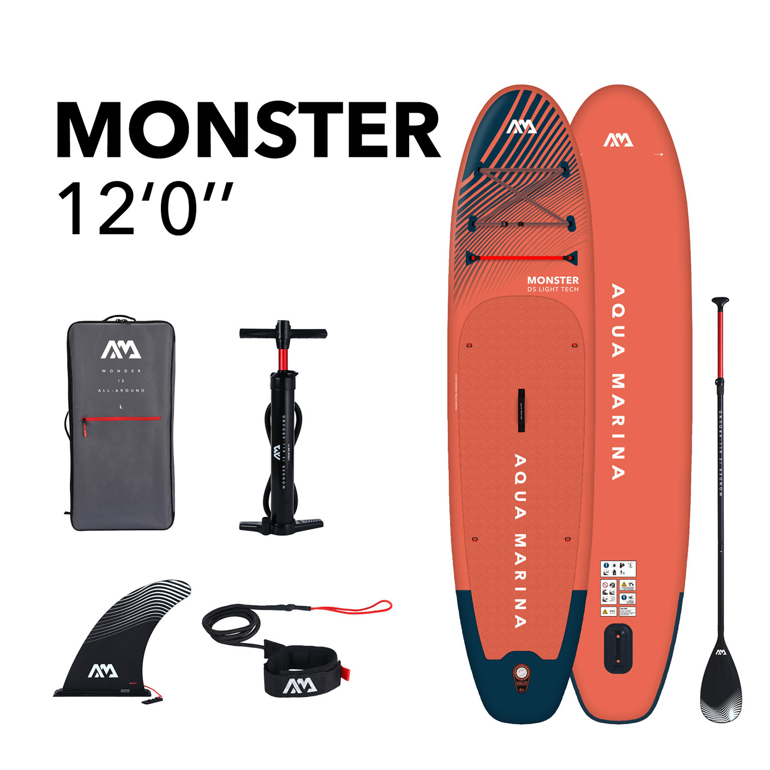 SUPboard Aquamarina Monster 12'0" S24